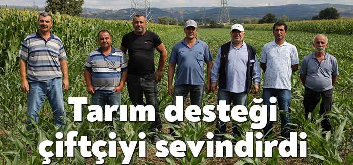 Kocaeli Büyükşehir’in tohum gübre ve mazot desteğinden faydalanan çiftçiler; “Büyükşehir