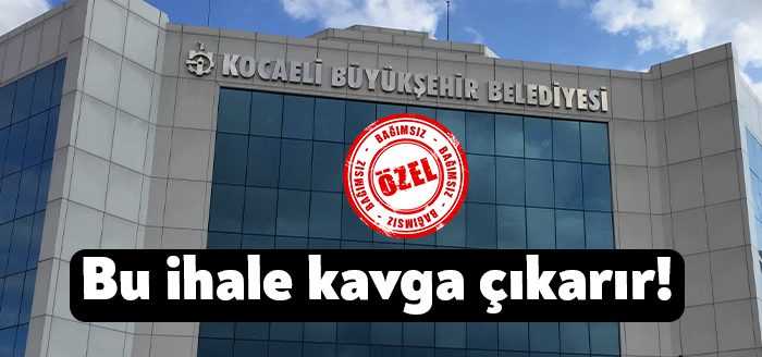 Kocaeli Büyükşehir Belediyesi dev bir iş makinesi ve kamyonet kiralama
