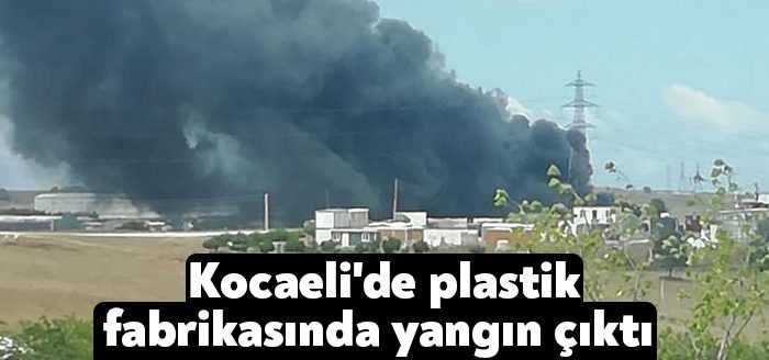 Kocaeli'nin Gebze ilçesinde bulunan bir plastik fabrikasında yangın çıktı. Olay