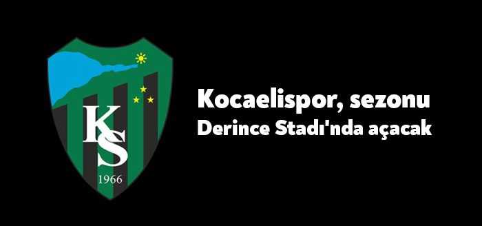Kocaelispor’un iç sahada oynayacağı maçları oynayacağı stat belli oldu.