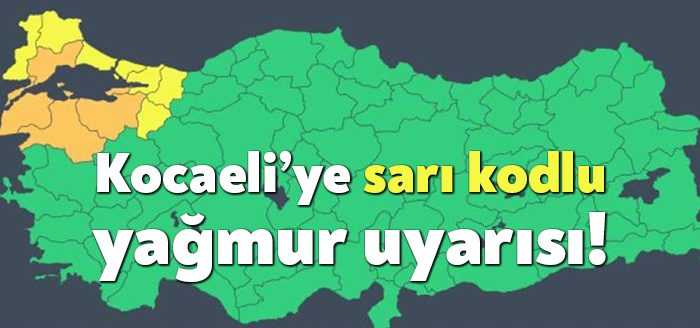 Meteoroloji Genel Müdürlüğü yağış konusunda uyarırken, AFAD'ın 10 kentin valiliğine