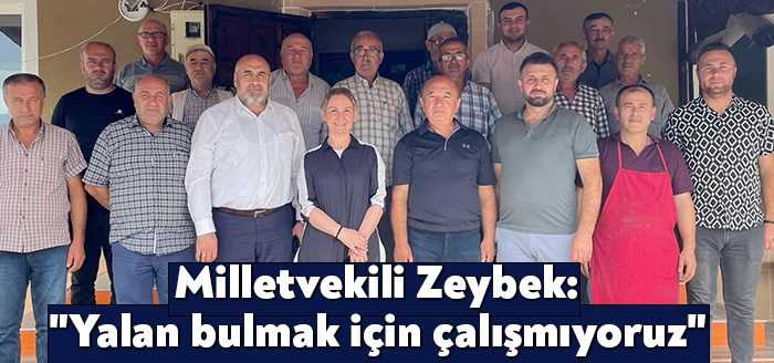 Derince'de muhtarlar ile bir araya gelen AK Parti Kocaeli Milletvekili