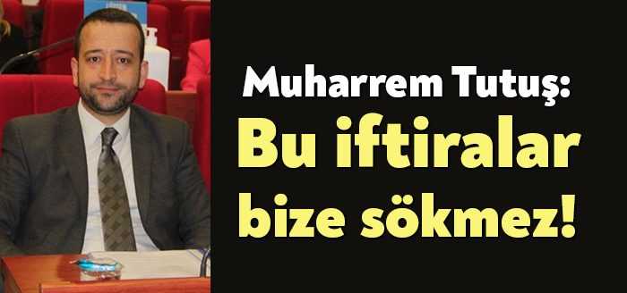 İzmit Belediye Meclisi AK Parti Grup Başkanvekili Muharrem Tutuş, şahsına