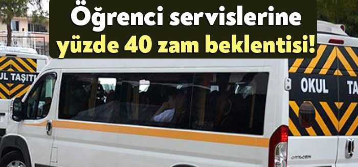 Yeni eğitim-öğretim yılının başlamasına sayılı günler kala servis ücretlerine en