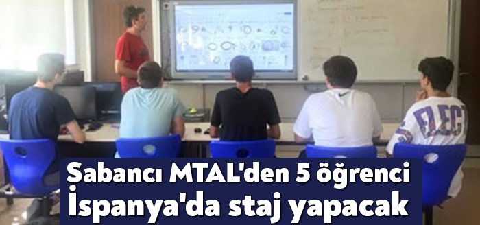 Sabancı Mesleki ve Teknik Anadolu Lisesi'nden 5 öğrenci İspanya’nın Valencia