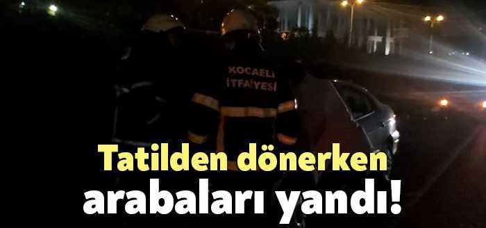 Tatil için gittikleri İzmir’den, Kocaeli’nin Çayırova ilçesindeki evlerine dönen ailenin
