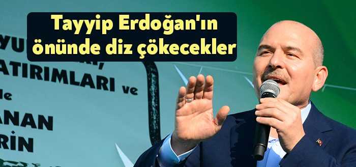 çişleri Bakanı Süleyman Soylu, "Kim ne derse desin, kim ne