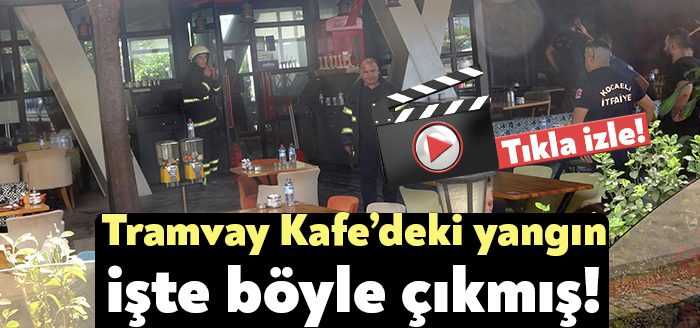 MHP Kocaeli İl eski Başkanı Aydın Ünlü'nün işlettiği Tramvay Kafe'de