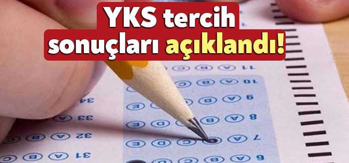 YKS tercih sonuçları ÖSYM sayfasında açıklandı. Adaylar YKS tercih sonuçlarını