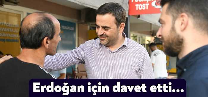 Başiskele Belediye Başkanı M. Yasin Özlü, Cumhurbaşkanı Recep Tayyip Erdoğan’ın