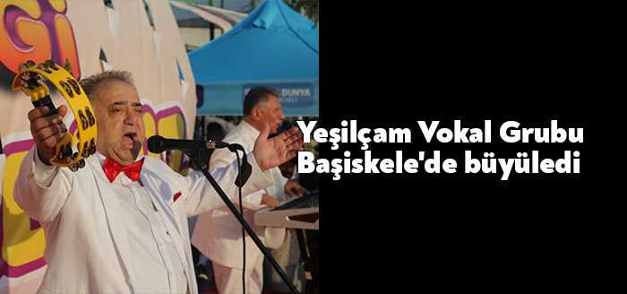 Kocaeli Büyükşehir Belediyesi tarafından düzenlenen yaz şenlikleri Yeşilçam Vokal Grubu’nun