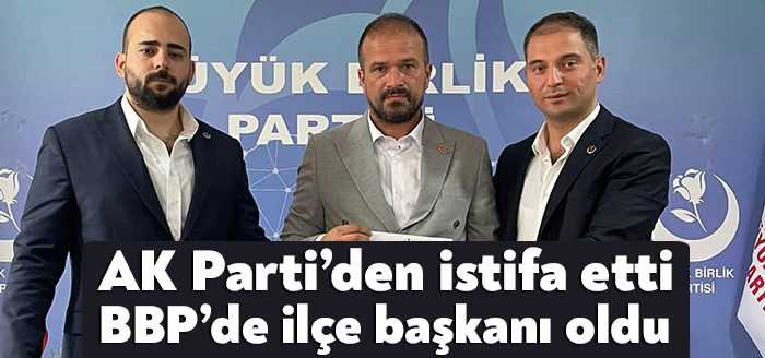 AK Parti Kartepe Gençlik Kolları Kurucu üyelerinden olan ancak geçtiğimiz