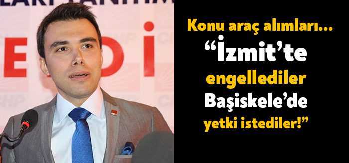 CHP Başiskele İlçe Başkanı Anıl Acurman Başiskele Belediye Meclisi sonrası