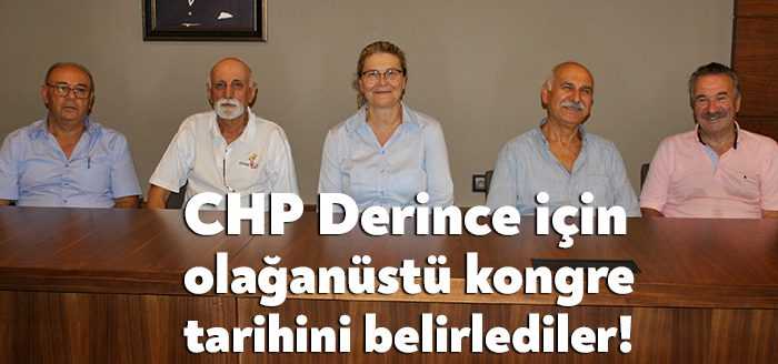 İlçe yönetimi düşmesi nedeniyle geçici yönetim kurulu atanan CHP Derince