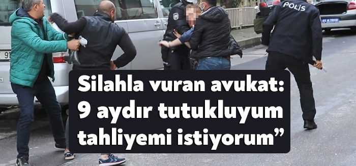 Kocaeli'de husumetlisinin kardeşini tabancayla vurarak yaralayan avukat duruşmada, "Asla öldürme