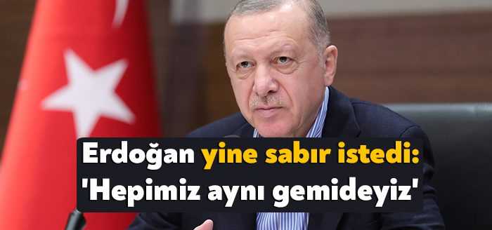 Cumhurbaşkanı Erdoğan, kabine toplantısının ardından açıklama yaptı. Erdoğan, "Ekonomi ile