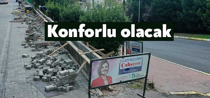 Vatandaşlar için tehlike arz eden alanlara anında müdahale eden İzmit