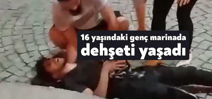 Kocaeli'nin Gölcük ilçesinde marinada kimliği belirsiz bir şahıs tarafından bıçaklanan