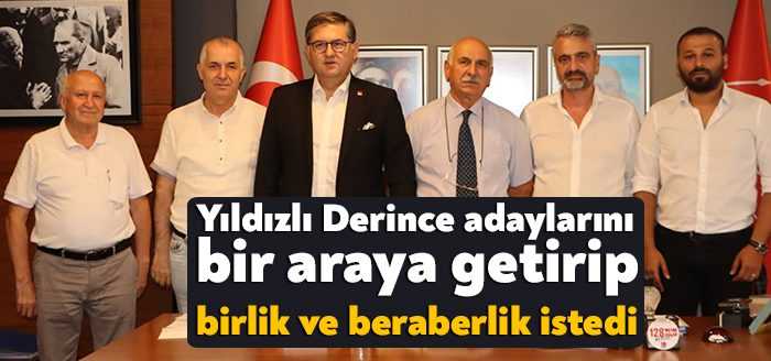 CHP Kocaeli İl Başkanı Harun Özgür Yıldızlı ve il yönetimi