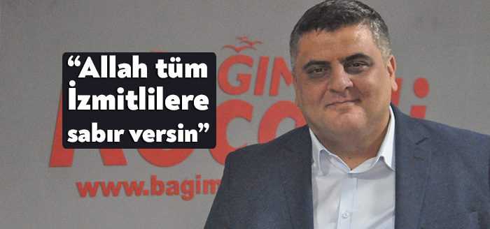 Kocaeli Büyükşehir Belediyesi Koordinatörü Hasan Ayaz, sosyal medya hesabı üzerinden