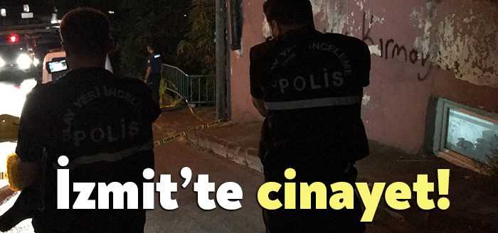 Kocaeli'nin İzmit ilçesinde bir vatandaş kendi evinde 2 kişinin bıçakla