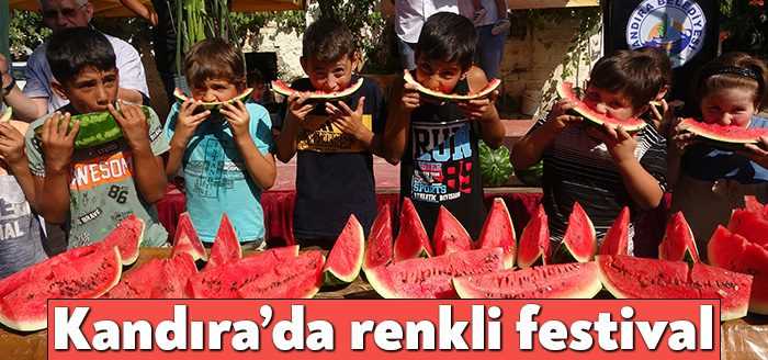 Kocaeli’de 2’ncisi düzenlenen Kandıra Döngelli Mahallesi 2. Geleneksel Karpuz ve