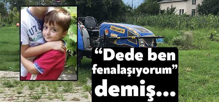 Kocaeli'de traktör üstünde bulunduğu esnada başına yorgun mermi isabet eden