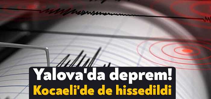 Yalova Merkez'de 3.5 büyüklüğünde deprem meydana geldi.