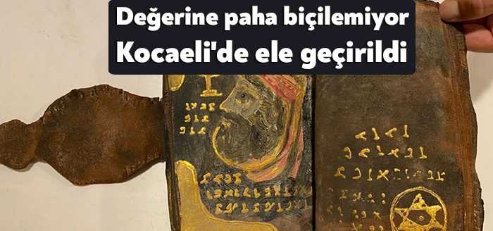 Kocaeli’nin Gebze ilçesinde jandarma ekipleri tarafından bir araçta yapılan aramada,