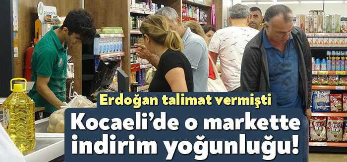  Cumhurbaşkanı Recep Tayyip Erdoğan’ın talimatının ardından Kocaeli'deki Tarım Kredi Kooperatif