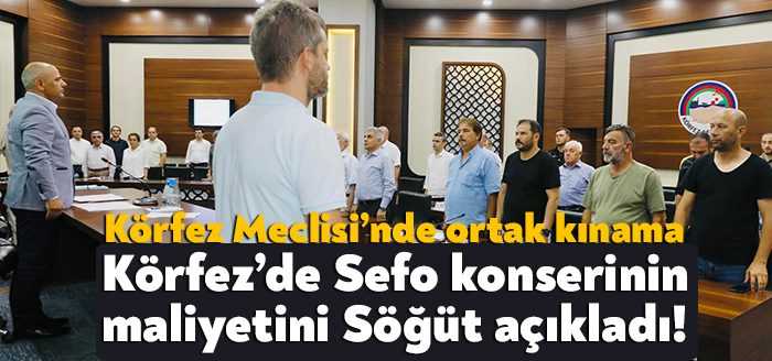 Körfez Belediyesi Meclisi, tüm meclis üyelerinin imzası ile son günlerde