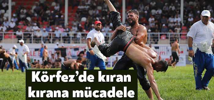 Körfez’de Taşköprü Yağlı Güreşleri yine festival havasında geçti. 60’ı başpehlivan