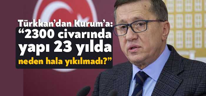 İYİ Parti Kocaeli Milletvekili Lütfü Türkkan, Çevre, Şehircilik ve İklim