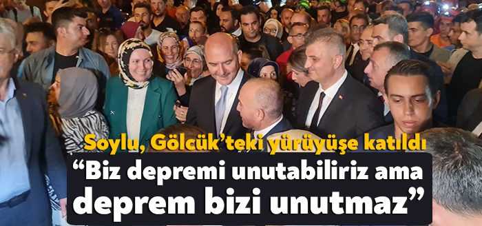 Kocaeli'nin Gölcük ilçesinde, 17 Ağustos 1999 depremin 23'üncü yıldönümü anma
