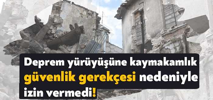 TMMOB Kocaeli, 1999 depreminin yıl dönümünde İzmit Belediye İş Hanı