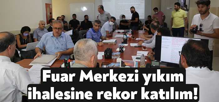 Fuar Merkezi’nin yıkımı için Kocaeli Büyükşehir’in Encümen’de yaptığı ihaleye en