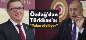 Zafer Partisi Genel Başkanı Ümit Özdağ’dan İYİ Parti Kocaeli Milletvekili Lütfü Türkkan’a: Yalan söylüyor