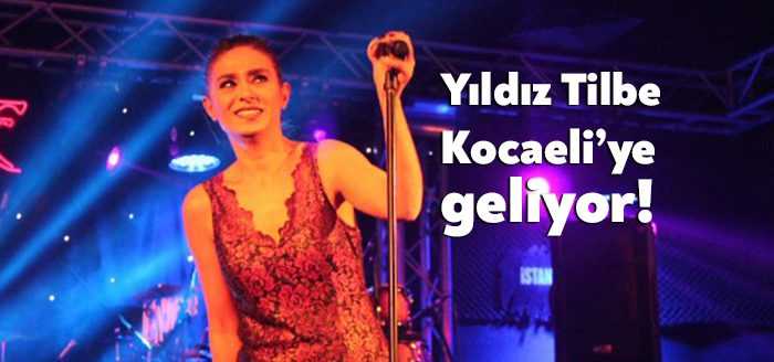 Sevilen ünlü sanatçı Yıldız Tilbe Kocaeli konseri Kocaeli Büyükşehir Belediyesi