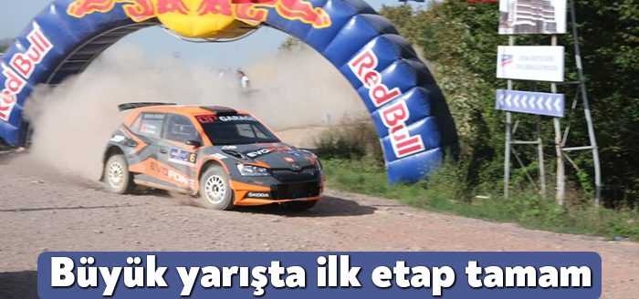Türkiye Ralli Şampiyonası'nın 4'üncü yarışı olan 39. Kocaeli Rallisinin ilk
