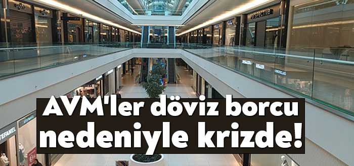 Kira gelirleri banka borçlarına yetmeyen AVM’ler, kamudan düzenleme istedi. Sektör