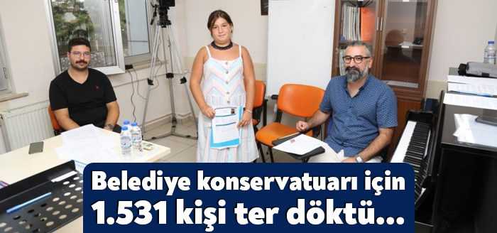 Kocaeli Büyükşehir Belediye Konservatuarı'nın öğrencisi olabilmek için 5 ile 55