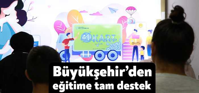 Büyükşehir, yeni eğitim ve öğretim dönemi öncesinde sosyal yardım alan