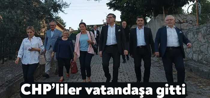 CHP Kocaeli İl Başkanı Harun Özgür Yıldızlı ve il yönetim