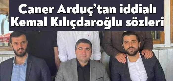 CHP Gençlik Kolları MYK Üyesi Caner Arduç, “Kemal Kılıçdaroğlu’yla birlikte