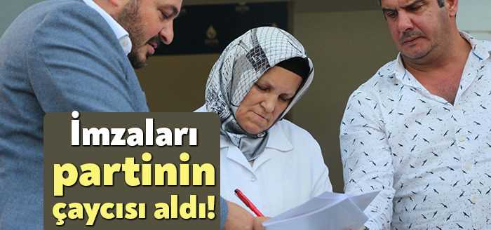 DEVA Partisi İzmit İlçe Başkanı Çağrı Çakıcı ve yönetim kurulu,