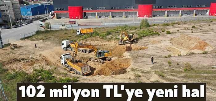 Toplam maliyeti yaklaşık 102,5 milyon TL olan Yeni Gebze Hali