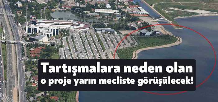 İzmit sahiline dolgu yapılmasının ardından alana cami yapılacağı konuşulan proje