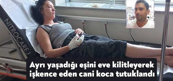 Kocaeli'de bir süredir ayrı yaşadığı eşini konuşmak için evine çağırıp