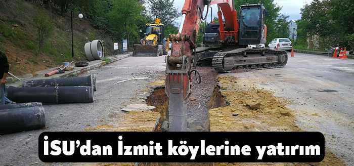 Kocaeli genelinde altyapı yenileme çalışmalarına devam eden Kocaeli Büyükşehir Belediyesi