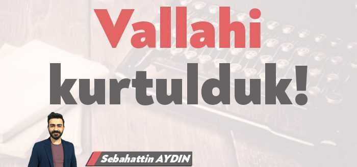 Meseleyi çok yazdık. Bugün ne yazayım derdinden kurtulmak için de